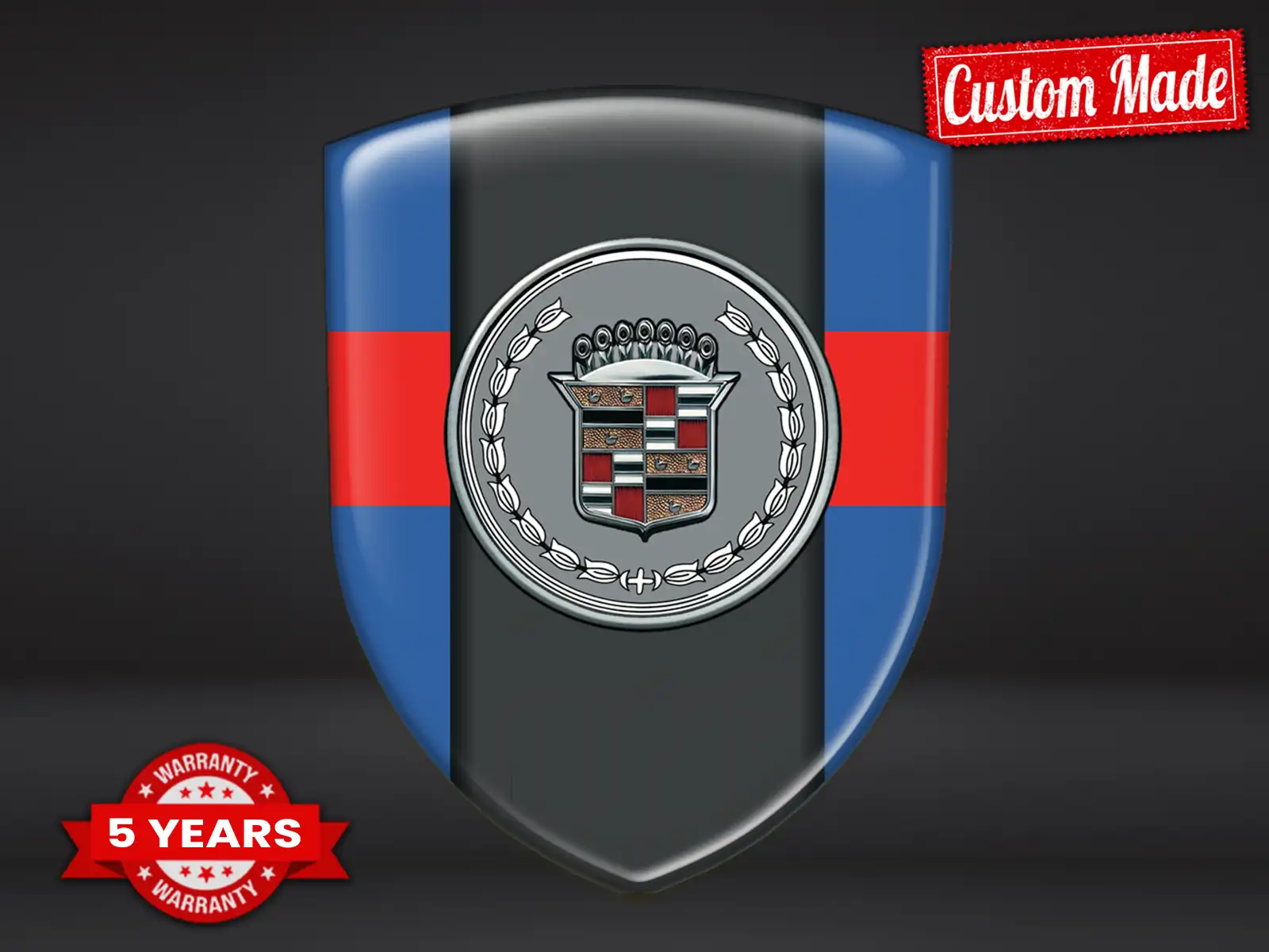 Cadillac Autoaufkleber Stern Professionell Stabil